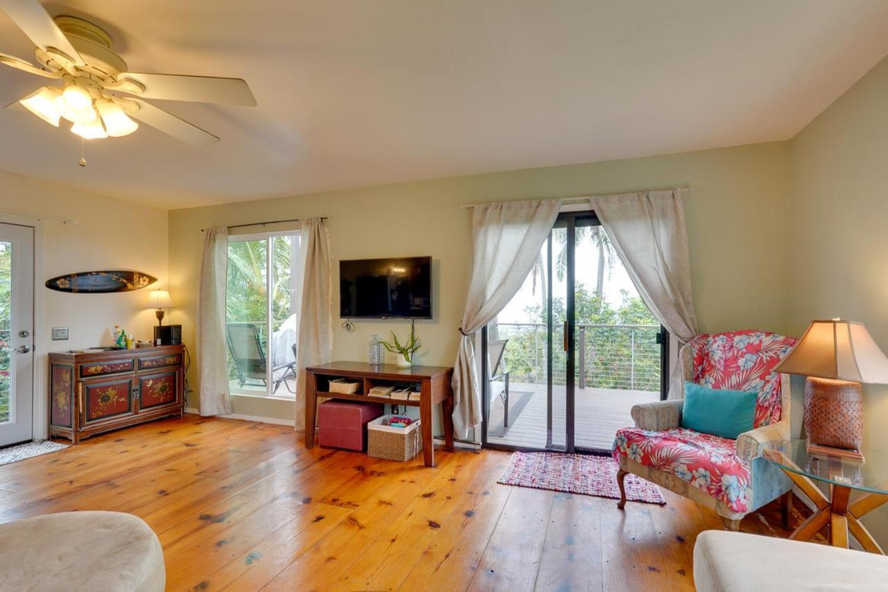 Breezy Kailua-Kona Bungalow With Lanai And Ocean View! Экстерьер фото