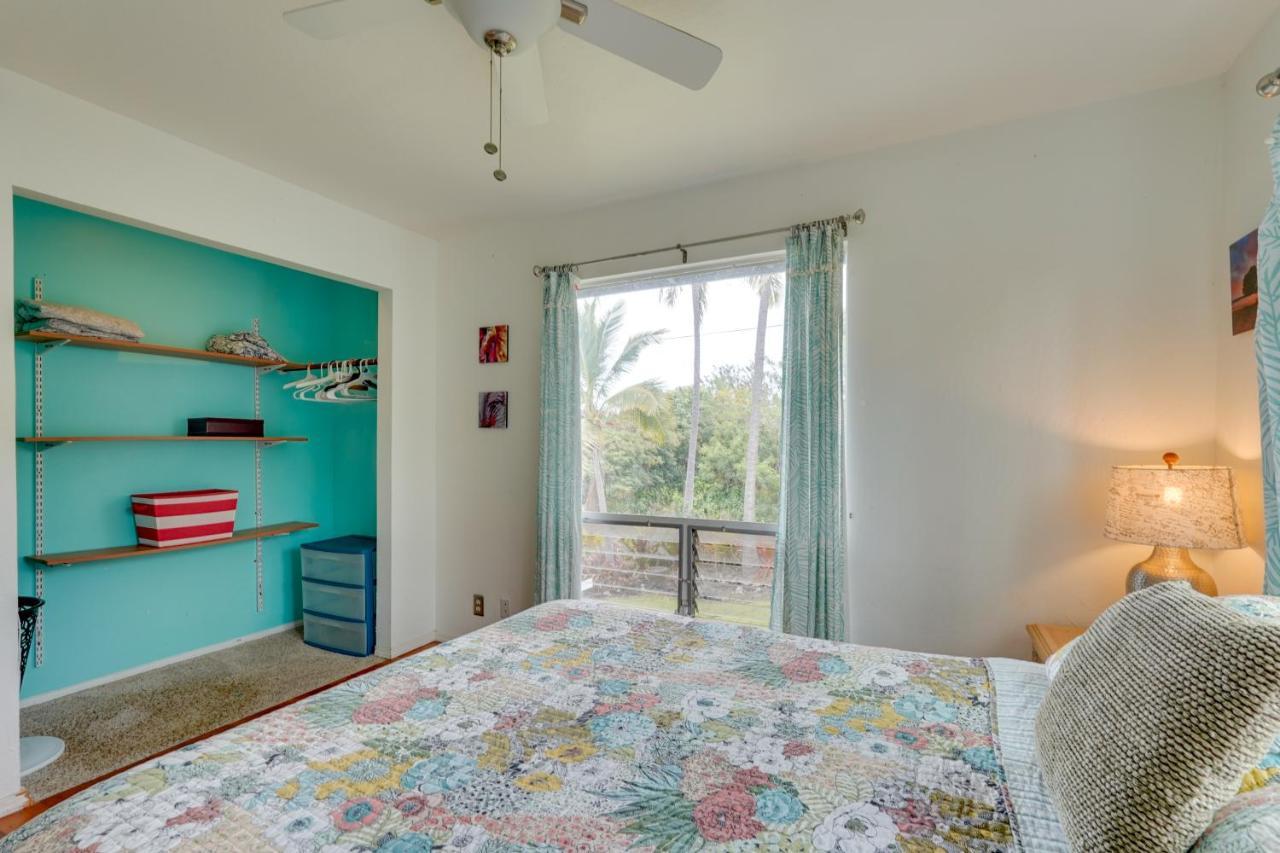 Breezy Kailua-Kona Bungalow With Lanai And Ocean View! Экстерьер фото