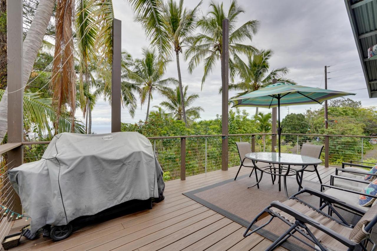 Breezy Kailua-Kona Bungalow With Lanai And Ocean View! Экстерьер фото