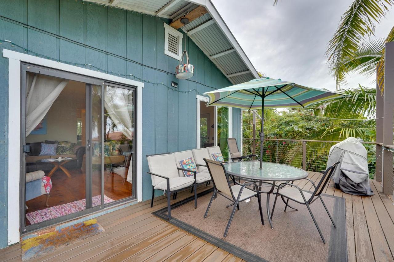 Breezy Kailua-Kona Bungalow With Lanai And Ocean View! Экстерьер фото